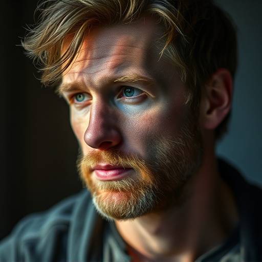 Portrett av Lars Hansen